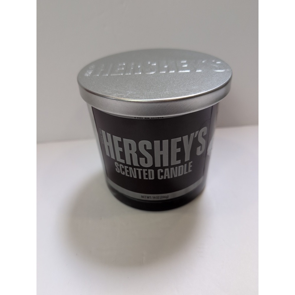 Hershey's Scented Candle Jar Triple Wick 14oz Smell Like Chocolate